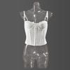 The popular Spice Girls women's clothing in Europe and America can be adjusted to gather and wrap the chest.