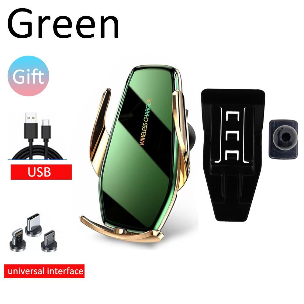 Phone Holder for Volkswagen VW Polo Virtus R-Line GTI 2018~2025 Air Vent Clip Stand Support Wireless Fast Charging Accessories