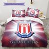 SCFC Logo Bedding Quilt Set Quilt Cover Pillowcase Home Decoration Birthday Gift (1 * Duvet Cover + 2 * Pillowcase, Without Core)