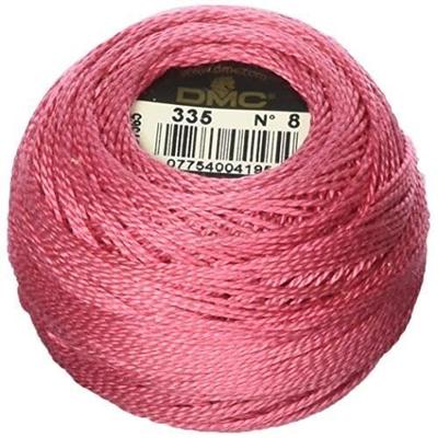 Embroidery Thread - DMC - 116 8-335 - Pearl Cotton - Pink - Size 8