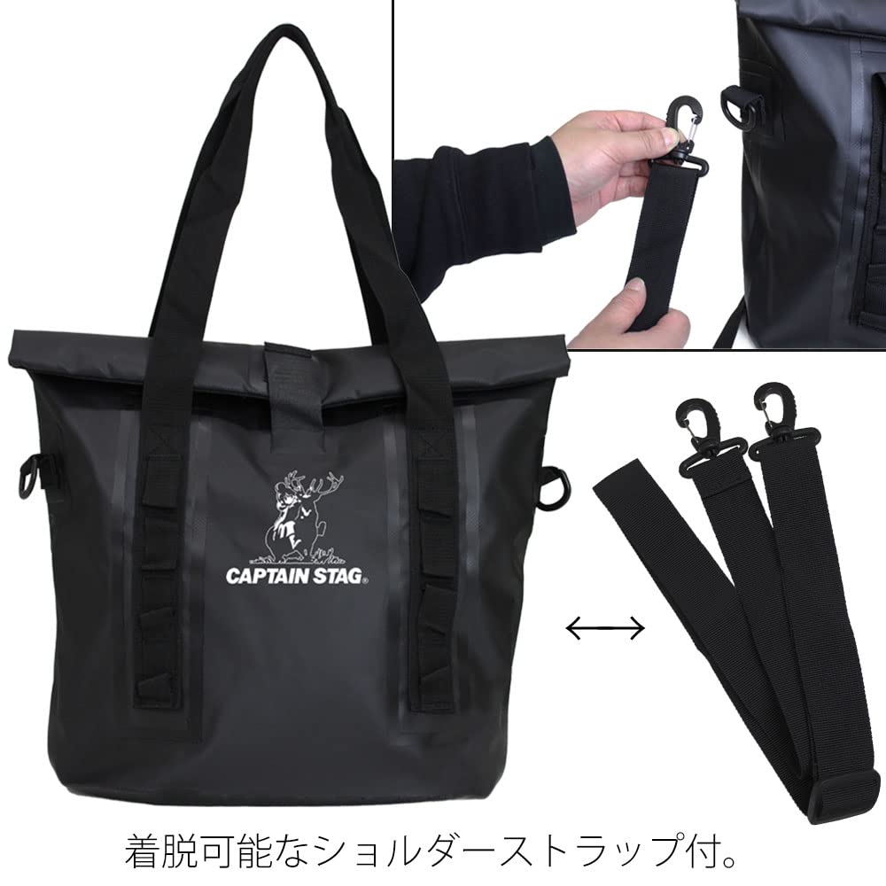 Nijigen Cospa X Captain Stag Camp X Captain Stag Waterproof Tote Bag "Laid-Back Camp" Laid-Back 2-way
