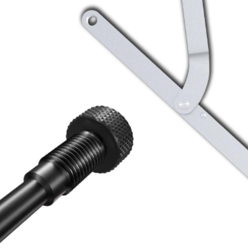 11 Pieces Pulley Support Wrench with Storage Case High-Strength for Workshop