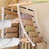 Stainless Steel Foldable Trouser Rack Magic Pants Hanger Space Saving Ladder Hangers Closet Organizer For Wardrobe