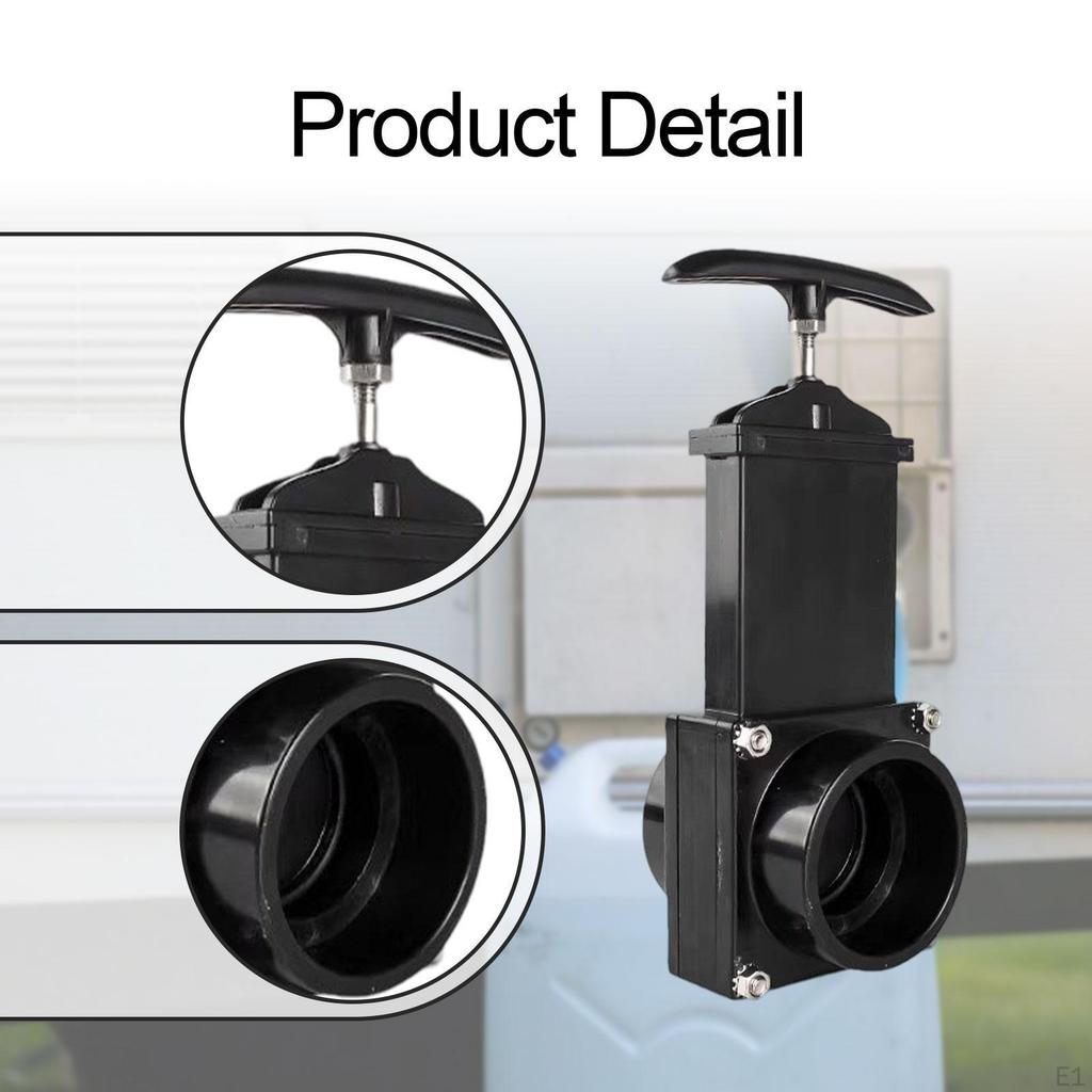 Waste Valve for RV High Performance Dump Accessories