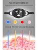 LED Silicone Facial Photorejuvenation Mask with Red and Blue Light Therapy
