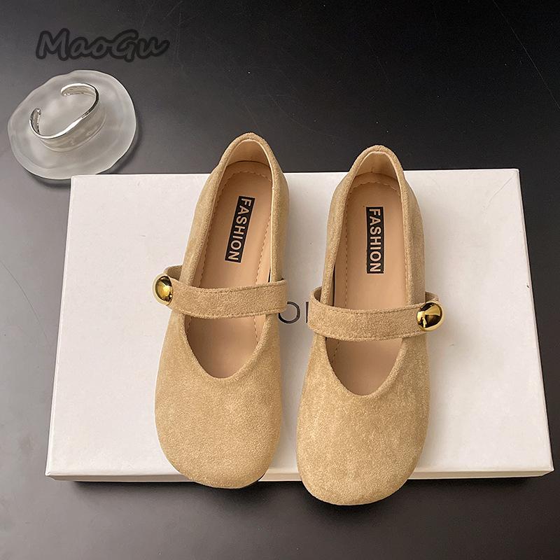 2025 Spring Autumn Footwear Women's Mary Jane Shoes Low Heel Comfortable Pumps Size 35 40 Zapatos De Mujer Ladies Casual Shoes