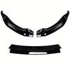 Přední nárazník ve stylu CS Lip Spoiler Splitter Body Kit Diffuzor Pro BMW F80 M3 F82 F83 M4 2015-2020