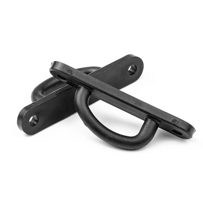 2Pcs Truck Caps Leer/Century Rotary Latch 5423020000 Professional Assembly Spare Parts Black D Striker Plates for Glass Doors