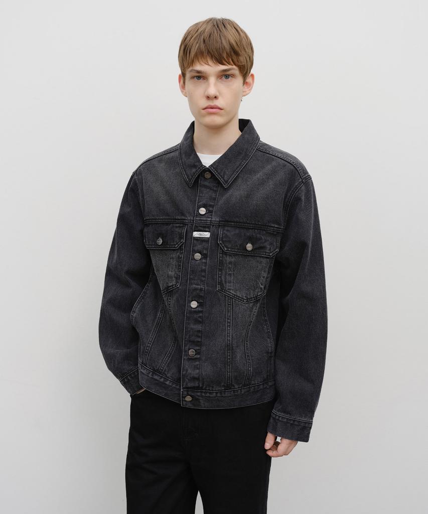 Marith + Franois Girbaud Denim Trucker Jacket Black