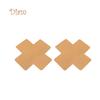 lollipops Sexy Self-Adhesive Breast Nipple Cover Bra Pasties Pad Cross Shape Stickers