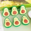Heiß verkaufender Niedlicher Emoji Avocado Form Radiergummi Schüler Schreibwaren Semesterende Weihnachtstag Geschenk Preise Belohnungen