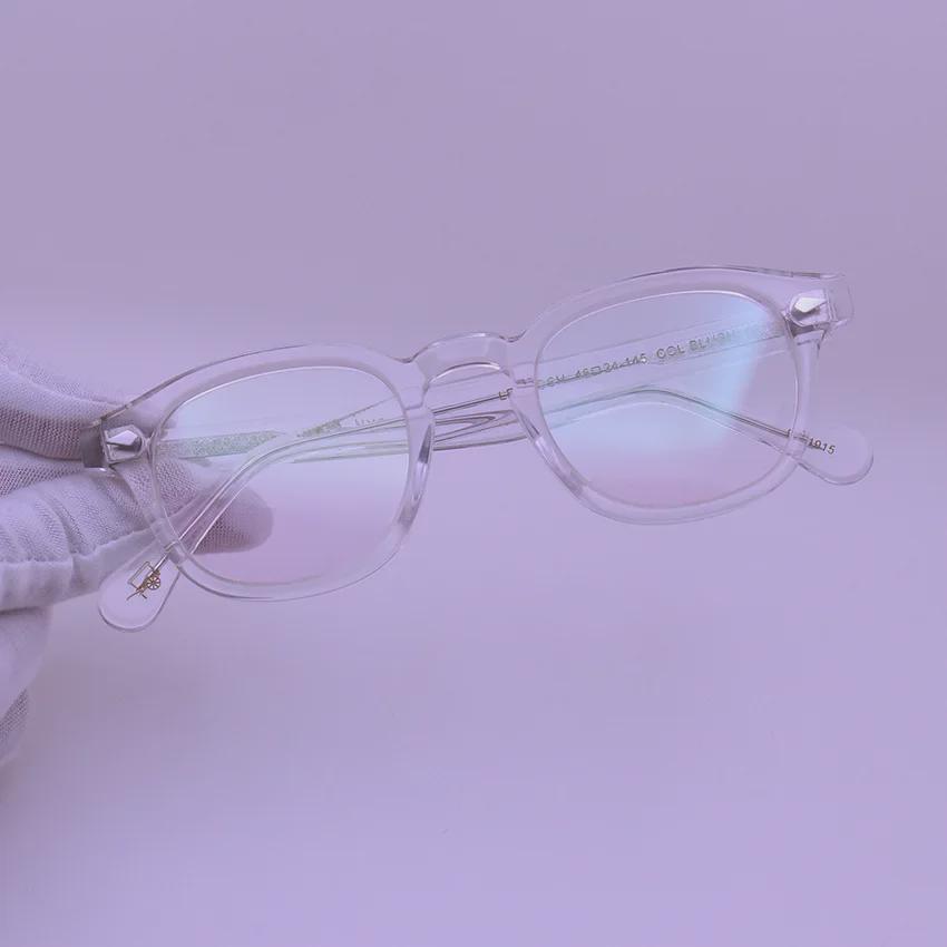 LEMTOSH46 Retro Square Myopia Glasses Frame, Korean Style