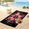 Sheffield United Football Print Beach Towel, Large Soft Quick Dry Towel for Beach Camping Swimming