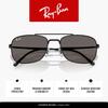 Sunglasses 0RB3755 BLACK DARK GREY Polarized [Ray-Ban] (Black/Dark Grey) 002/B159