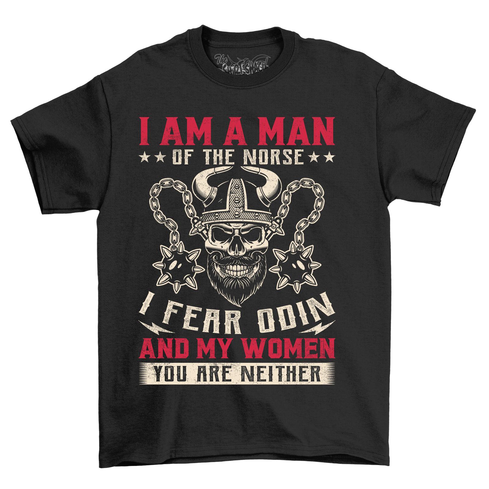 

I Am a Man of the Norse Funny T-Shirt Mens Womens Tees Top for Viking Enthusiasts! Norse-inspired d M