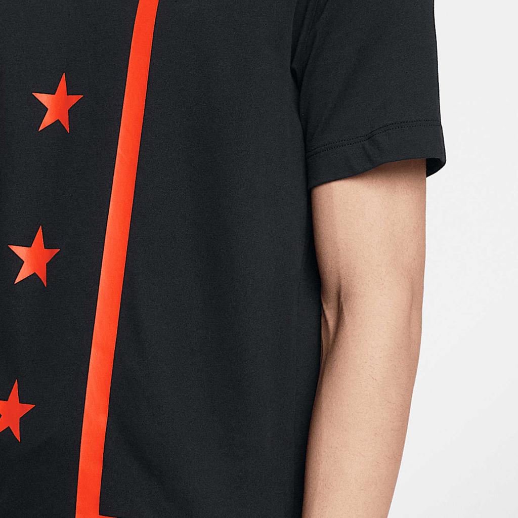 Nike Sports Lifestyle Series High-Performance Basketball Round Neck Breathable Fashion Sports Short Sleeve T-Shirt Men Tops Black CI9084-010