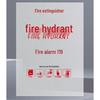 Transparent Acrylic Fire Hydrant Box Door Panel