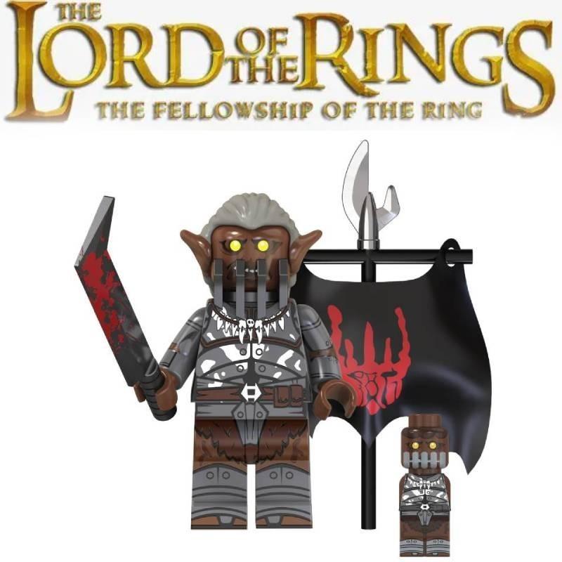Tv6407 Movie Television Series Building Blocks Toy Set Featuring Lord Of The Rings Orcs