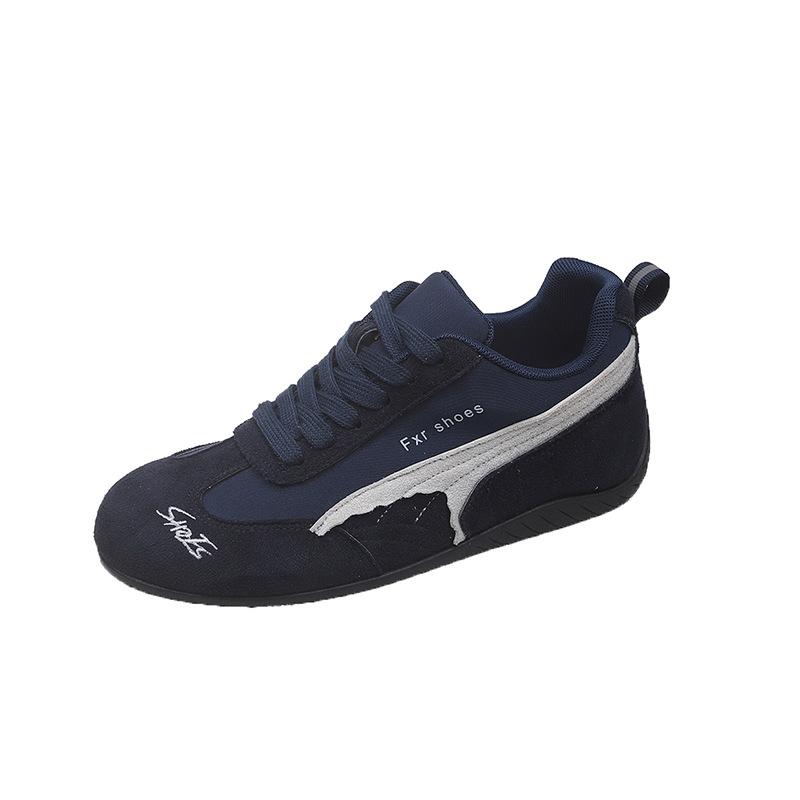 Retro Forrest Gump training shoes women's 2025 summer new color matching casual versatile sports shoes flat breathable board shoes