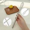 304 Stainless Steel Long Handle Egg Beater & Whipper