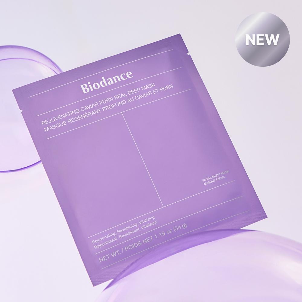 

Biodence [new Exclusive Launch] Biodance Rejuvenating Caviar Pdrn Real Deep Mask 1 Sheet