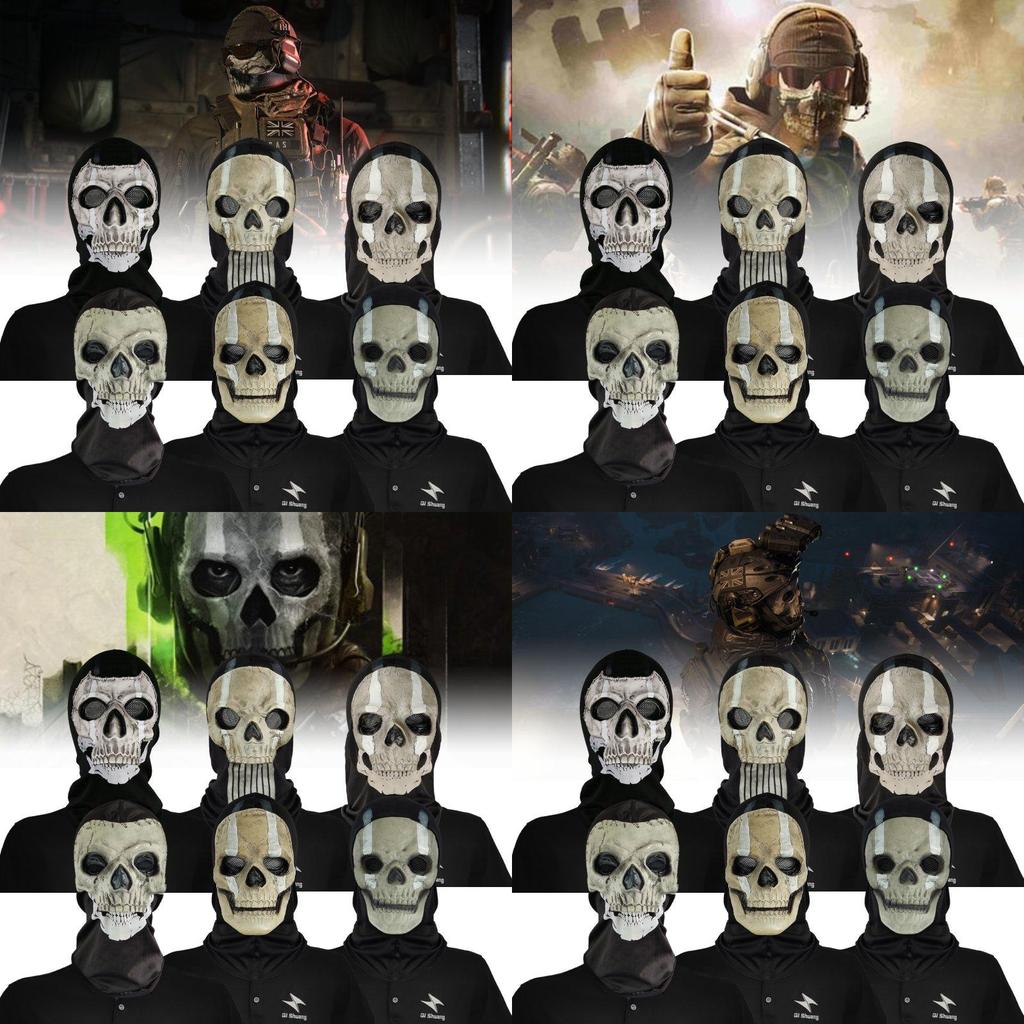 High Quality Call Of Duty Dual Line Face Mask For Fun Costume Parties And Halloween Events