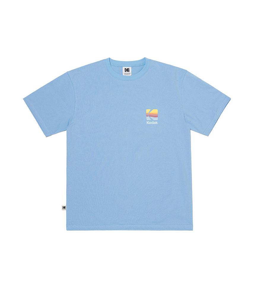 KODAK Sorona Rainbow Short Sleeve T-Shirt S.Blue