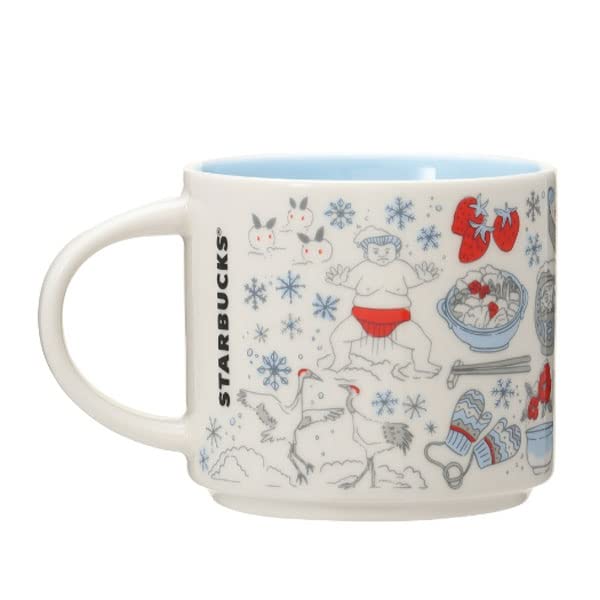 Starbucks Coffee Staba Japan Limited Been There Series Mug Winter 414ml White Ceramic Gift Cup Brand Present Cute Stylish Return Christmas Halloween