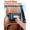 MTGOCHA Car Tissue Holder, Large Tissue Box Cover Keep Car Tidy, Premium PU Leather Backseat Napkin Holder Tissues Dispenser for Car Fits Standard