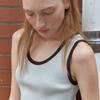 Elssibeui Color Block Sleeveless Knit Top_Mint