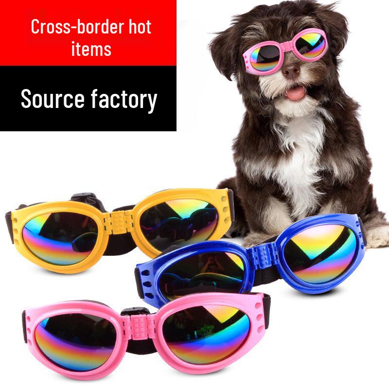 Dog Goggles - Sun & Wind Protection Sunglasses for Goldens, Corgis & More