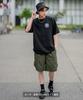 [IMPROVES] SIDEWAYSTANCE Poly Washer Wide Cargo Shorts