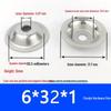 304 Stainless Steel Bowl Gasket with Washer for Adjustable Foot Cup and Recessed Hole Screw