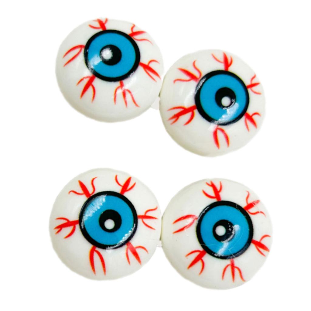 Halloween Eyeball Hair Clip Spooky Costume Accessory For Adults Kids Parties Resin Alloy Design Hairpin Hair Decorations