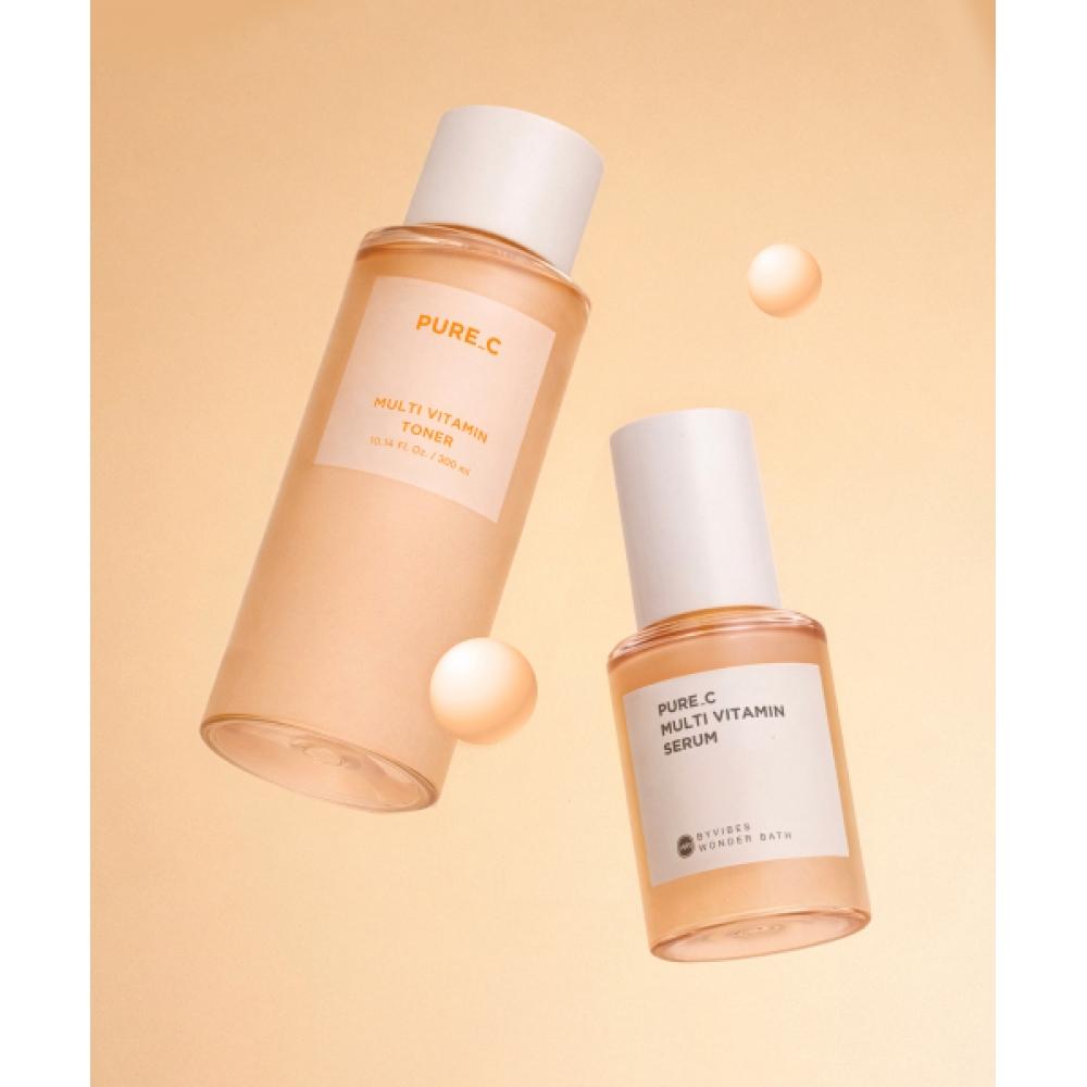 

WonderBath [Vitamin Brightness Set] Wonder Bath Pure Sea Multi Vitamin Toner + Serum NONE