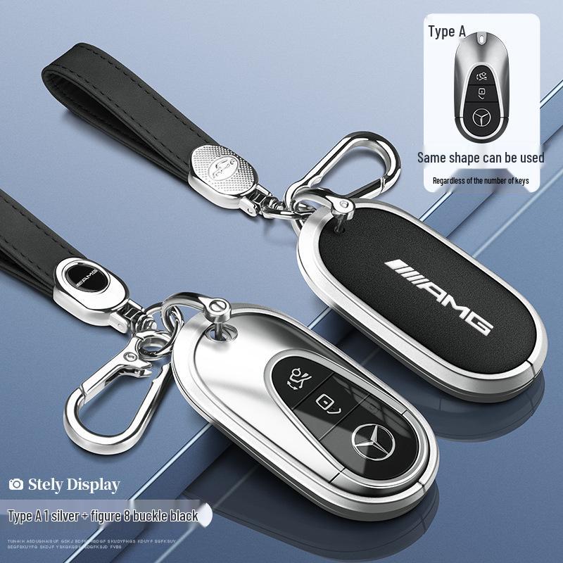 Mercedes-Benz Key Cover for E300L, C260L, C200GLB, A200L, S-Class, GLC260, GLE350, GLA