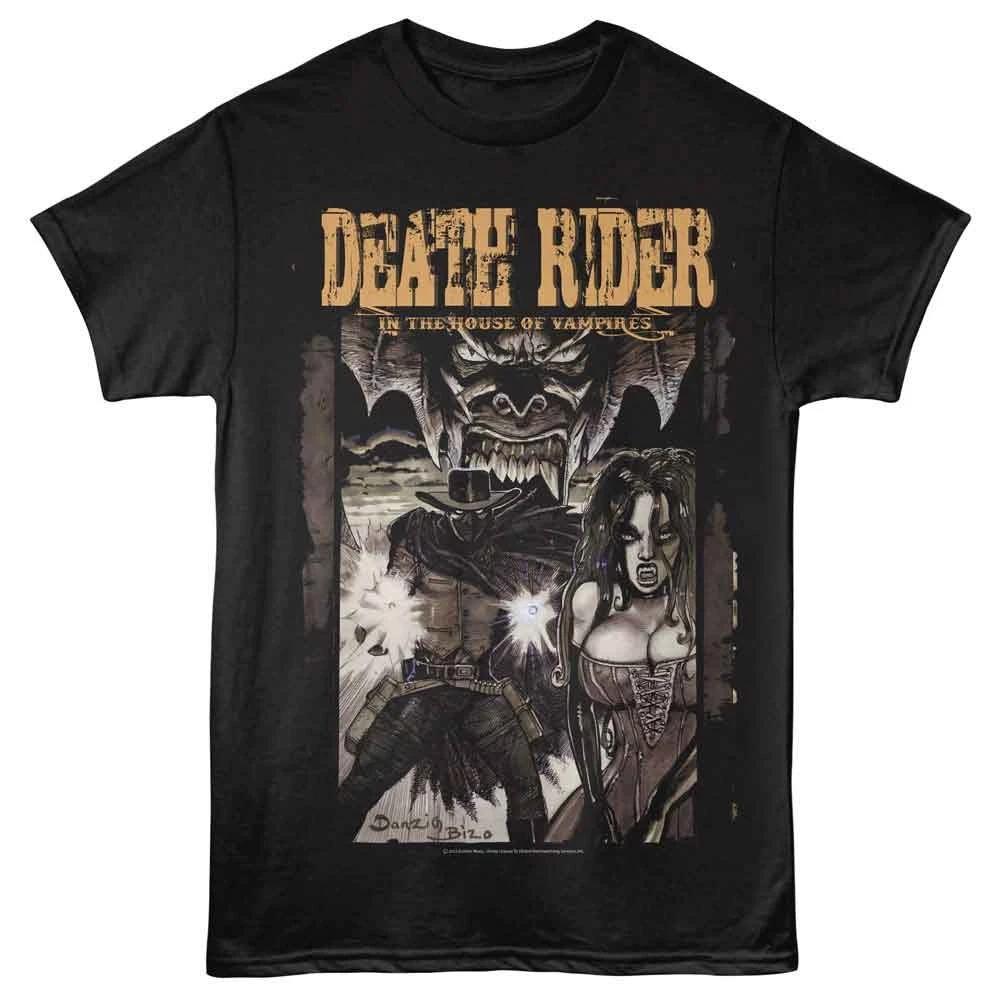 Death Rider - House Of Vampires Poster Unisex Short Sleeve Children s T-shirt - Black 140