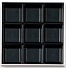 Showa Jubako Box with Seal 18cm H x 18cm W x Perfect for Sports Cherry Blossom New and Osechi Dishes Three-Tiered (Hall) Lid, White, Approx. 16.7cm D,