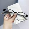Lesebrille Runde Brille Urltra-Licht Augenschutz Damen Elegante Bequeme Brille Anti-Blaulicht