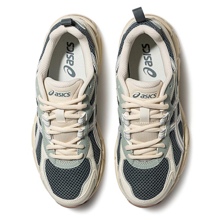 Asics Gel Exalt 2 Abrasion Resistant Breathable Low Top Running Shoes Women's Gray Green Sneakers 1012B869-020