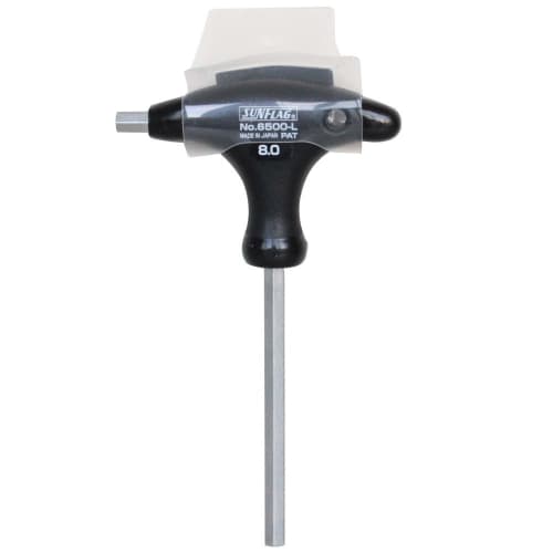 Sunflag T-Grip Hex Wrench 8mm x 110mm No. 6500-L