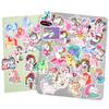 50 Unicorn Graffiti Stickers: Cartoon Designs for Cars, Computers, Guitars, and Suitcases