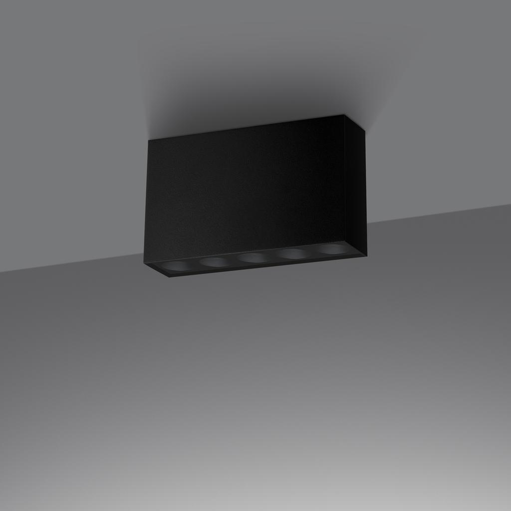 Plafon Aurora Led Czarny Alu Lumilo 12.135.12