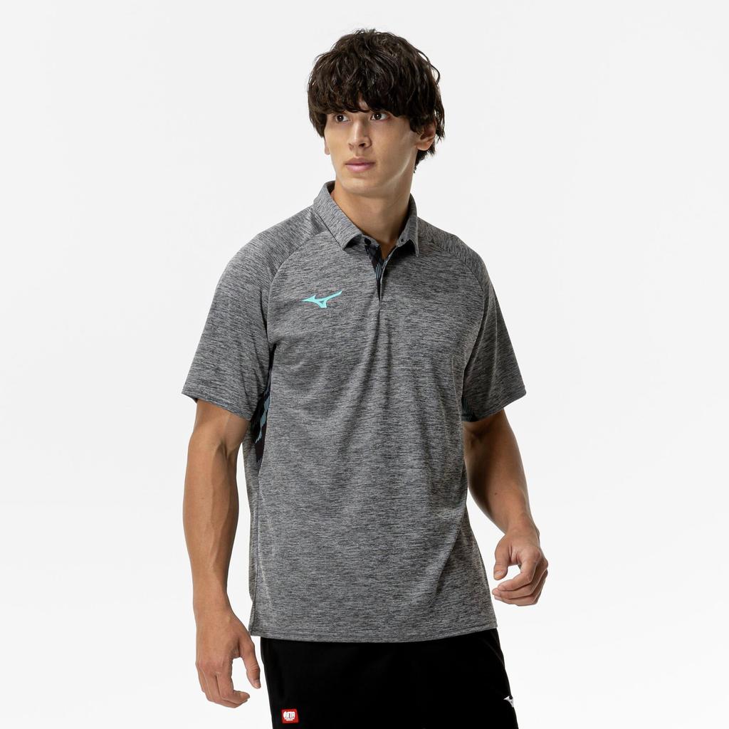 Table Tennis Game Short JTTA Size 82JAC105 Shirt, Sleeve, Certified, Moisture-Wicking, Quick-Drying, Unisex, Black, L,