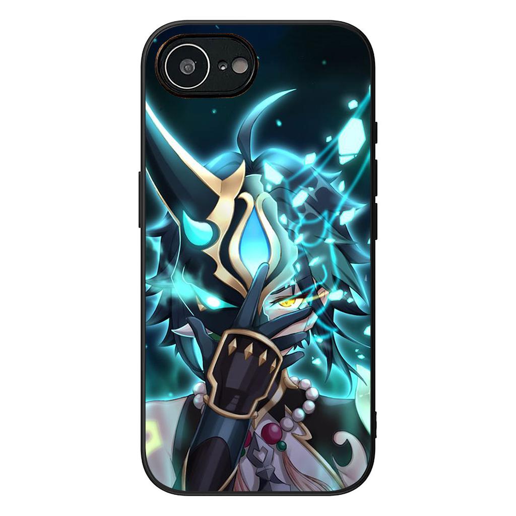 Xiao Zhong Li Genshins Impacts ZhongLi Phone Case for Xiaomi Redmi Note 12 11 10 A3 Pro 10A 10C 12C Note12 5G Protective Cover