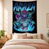 Akaza Demon Slayer Tapestry highquality for decorating living room bedroom dorm walls ideal as bedroom wallart orholiday gift