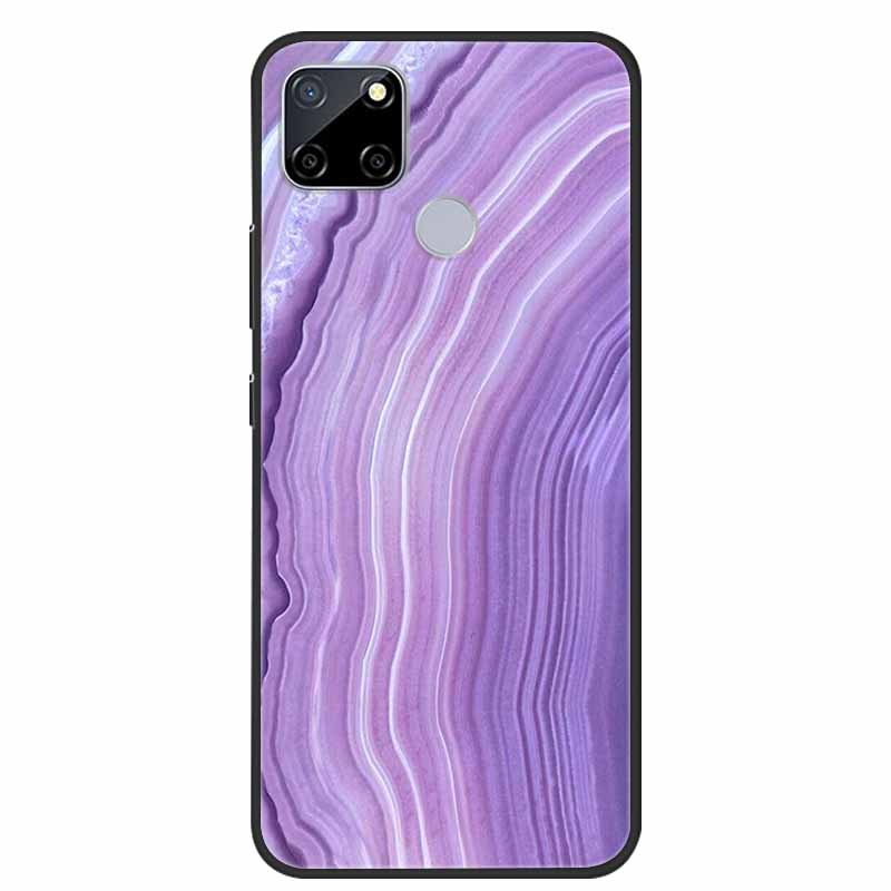 Für Realme C25 Hülle Marmor Silikon TPU Weiche Abdeckung Handyhülle Für OPPO Realme C25S C25 S Funda Stoßfest Coque RMX3191 Capa