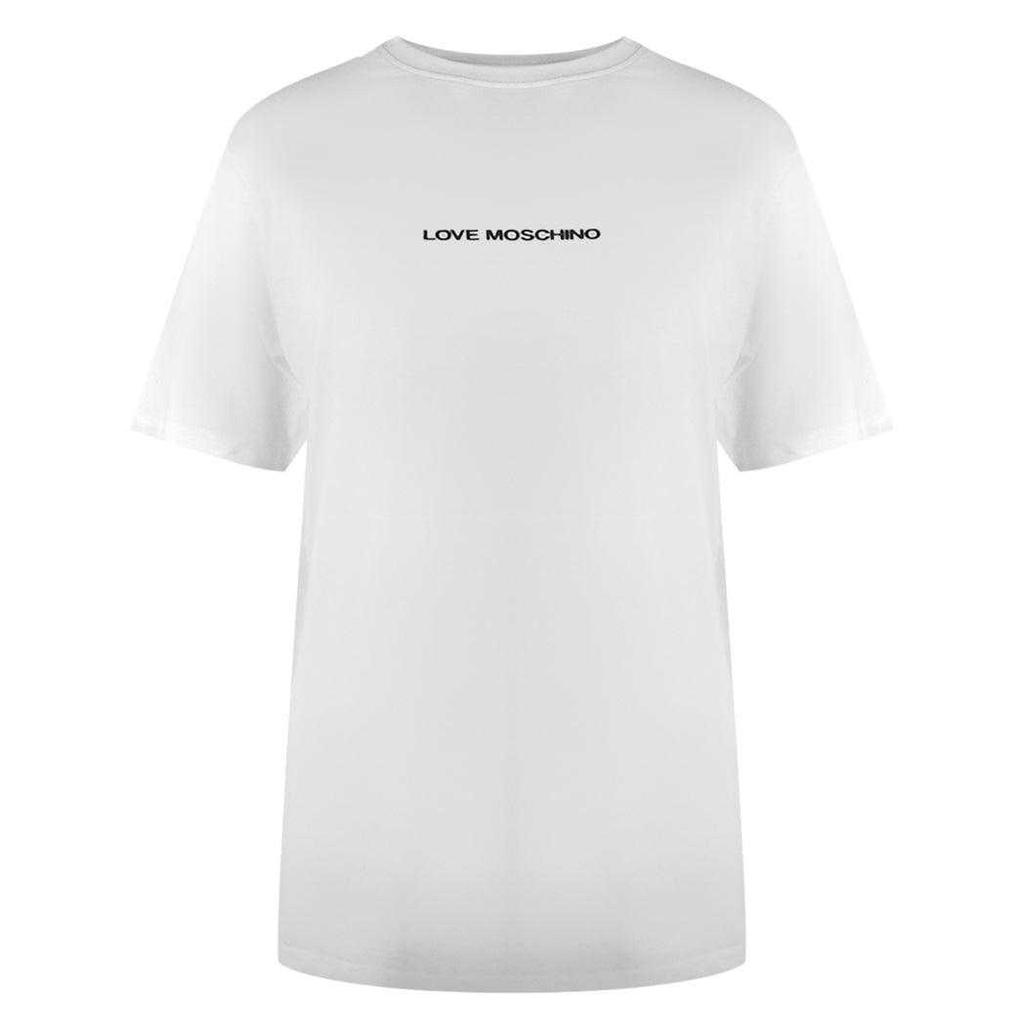 Love Moschino Womens/Ladies Love Short-Sleeved Everyday T-Shirt