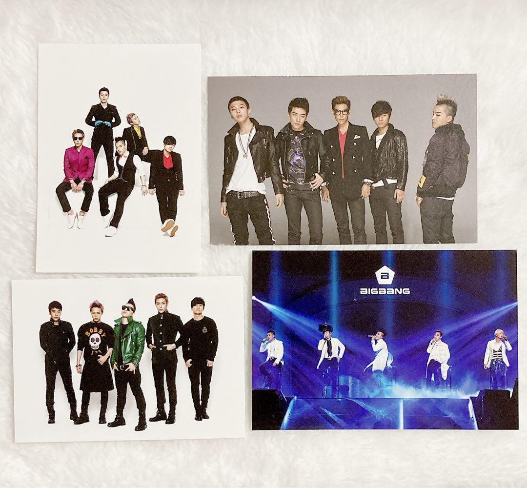 

[USED] BIGBANG Korea Official Merchandise Photo Postcard