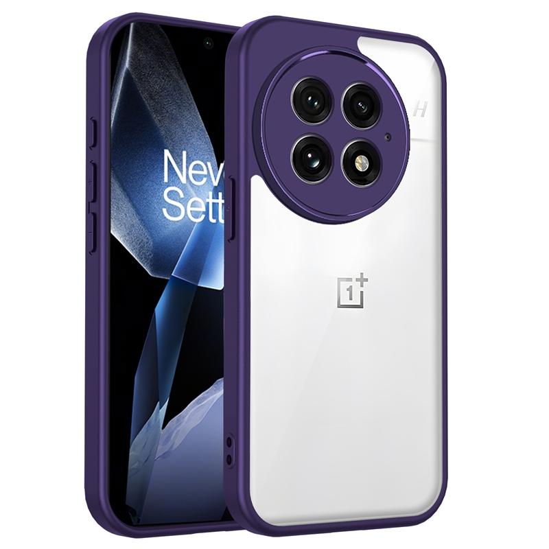Transparent Silicone Case For OnePlus One plus 13 13R 13T 13S 12R 11 11R 10R 9R 9RT 8T 7 7T PC Back TPU Bumper Shockproof Cover